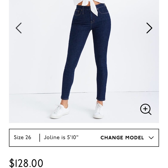 Madewell Denim - Madewell Curvy high rise skinny Jeans